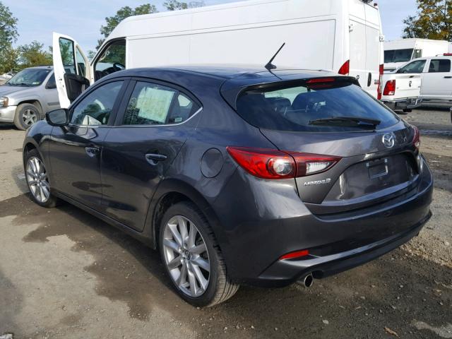 3MZBN1L7XHM125814 - 2017 MAZDA 3 TOURING GRAY photo 3