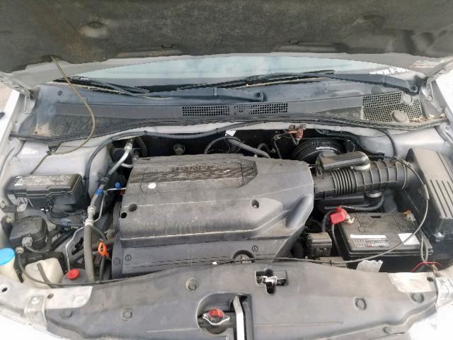 5FNRL18664B142325 - 2004 HONDA ODYSSEY EX SILVER photo 7
