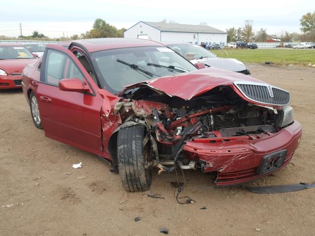 1LNHM87A63Y689113 - 2003 LINCOLN LS RED photo 1