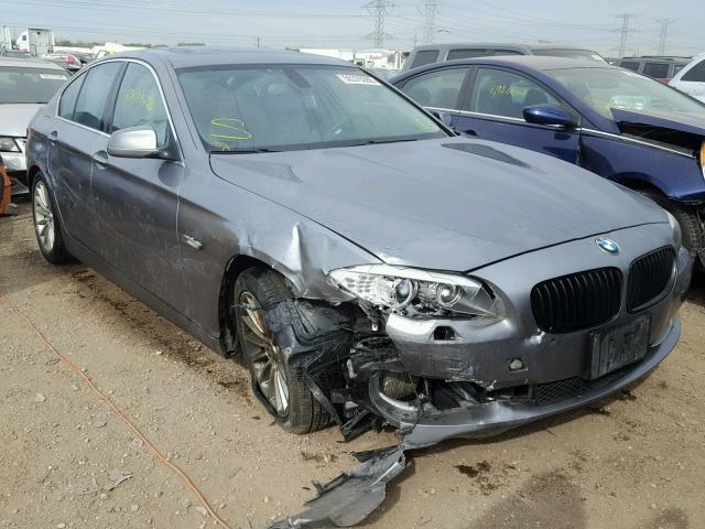 WBAFR7C53BC605418 - 2011 BMW 535 I GRAY photo 1