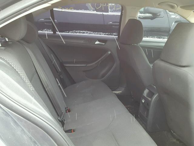 3VW2K7AJ1DM405092 - 2013 VOLKSWAGEN JETTA BASE 灰色 照片 6