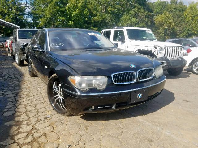 WBAGN63453DS45274 - 2003 BMW 745 LI BLACK photo 1