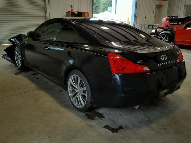 JN1CV6EK7CM423234 - 2012 INFINITI G37 BASE BLACK photo 3