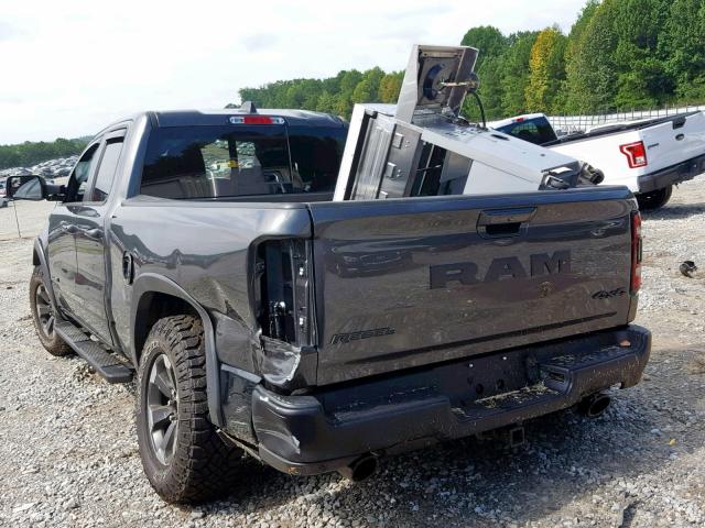 1C6SRFET8KN569051 - 2019 RAM 1500 REBEL CHARCOAL photo 3