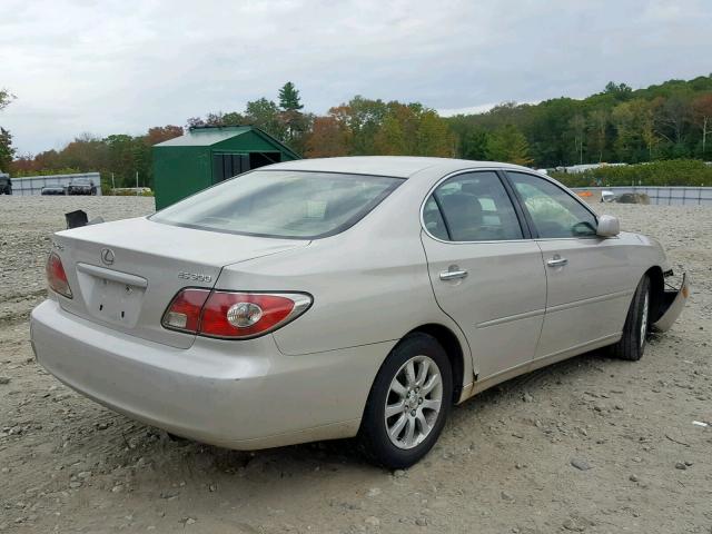 JTHBF30G930150147 - 2003 LEXUS ES 300 TAN photo 4