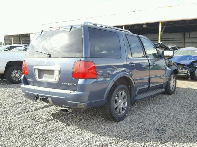 5LMFU27R53LJ22573 - 2003 LINCOLN NAVIGATOR 蓝色 照片 4