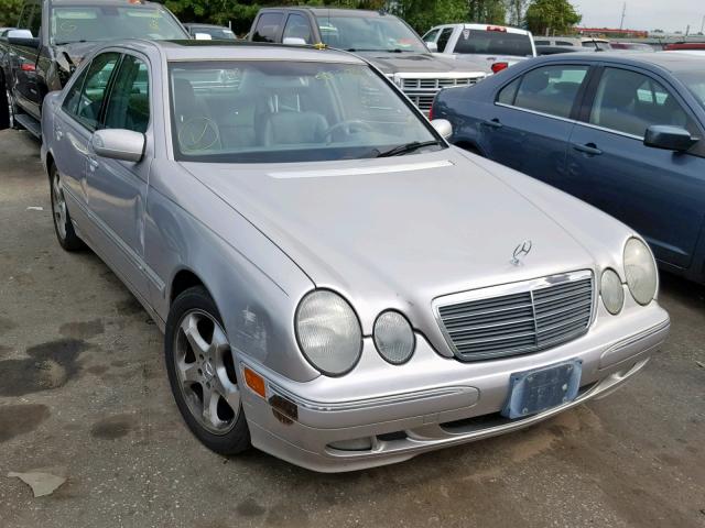 WDBJF65J42B497891 - 2002 MERCEDES-BENZ E 320 SILVER photo 1