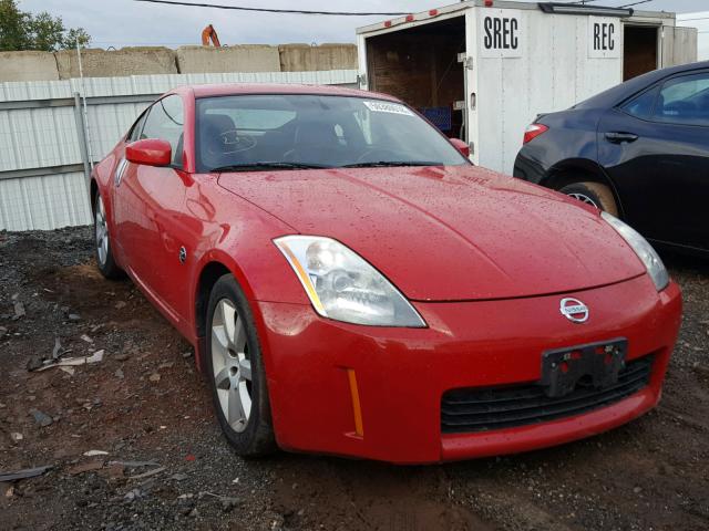 JN1AZ34D44M103755 - 2004 NISSAN 350Z COUPE RED photo 1