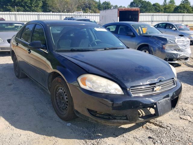 2G1WS583389222669 - 2008 CHEVROLET IMPALA POL BLACK photo 1