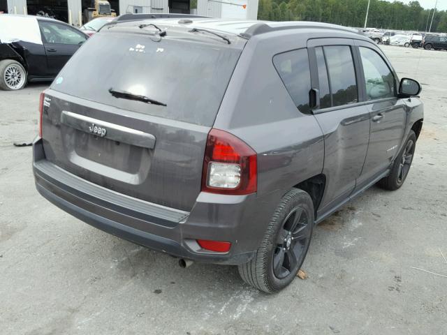 1C4NJCBA2GD648694 - 2016 JEEP COMPASS SP GRAY photo 4