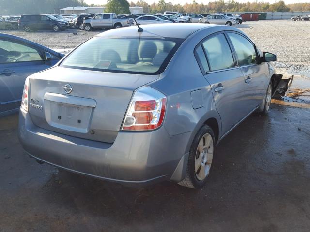 3N1AB61E28L680156 - 2008 NISSAN SENTRA 2.0 SILVER photo 4