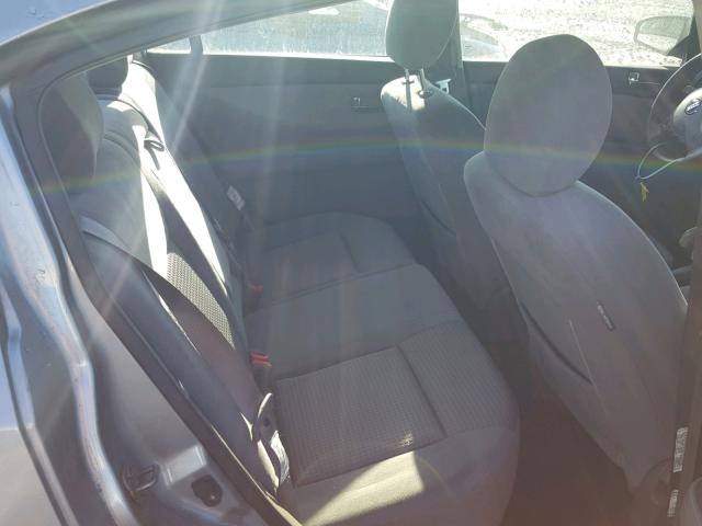 3N1AB61E28L680156 - 2008 NISSAN SENTRA 2.0 SILVER photo 6