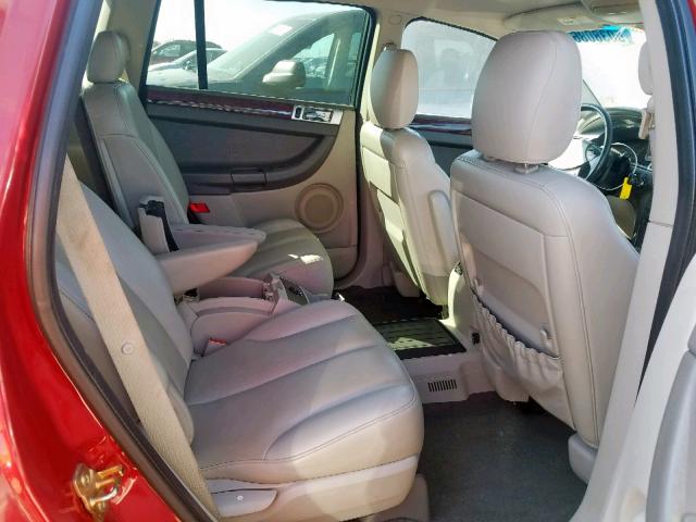 2A4GM68446R639729 - 2006 CHRYSLER PACIFICA T RED photo 6