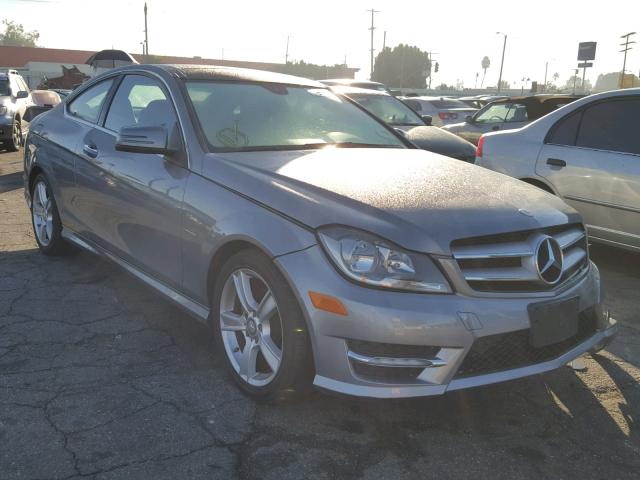 WDDGJ4HB6CF923826 - 2012 MERCEDES-BENZ C 250 SILVER photo 1