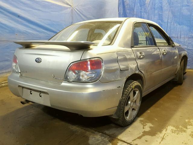 JF1GD67666H512202 - 2006 SUBARU IMPREZA 2. SILVER photo 4