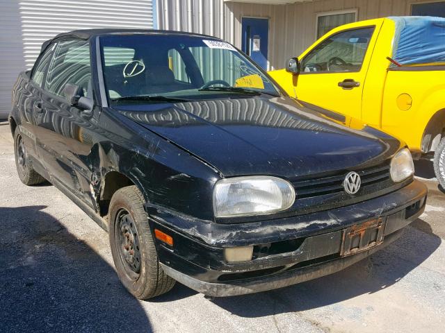 3VWAB81E7XM802055 - 1999 VOLKSWAGEN CABRIO BLACK photo 1