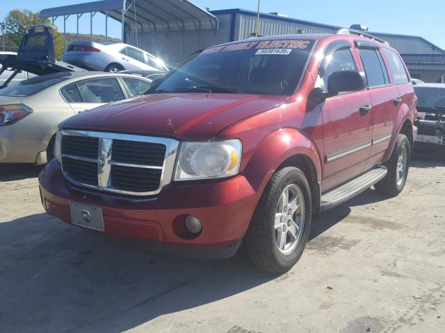 1D8HB48P87F559469 - 2007 DODGE DURANGO SL RED photo 2