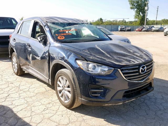 JM3KE2BYXG0908742 - 2016 MAZDA CX-5 SPORT GRAY photo 1