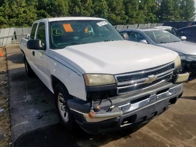 1GCEC19X37Z155702 - 2007 CHEVROLET SILVERADO WHITE photo 1