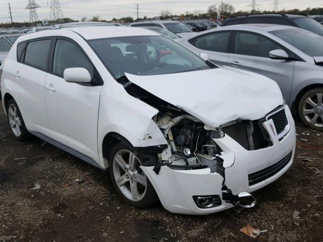 5Y2SM67059Z476338 - 2009 PONTIAC VIBE WHITE photo 1