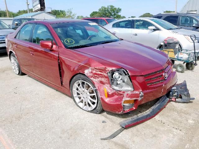 1G6DP577670116989 - 2007 CADILLAC CTS HI FEA RED photo 1