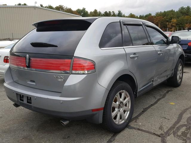 2LMDU88C87BJ33066 - 2007 LINCOLN MKX GRAY photo 4