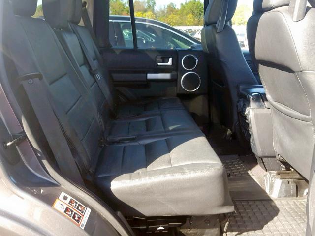 SALAE25428A489707 - 2008 LAND ROVER LR3 SE GRAY photo 6