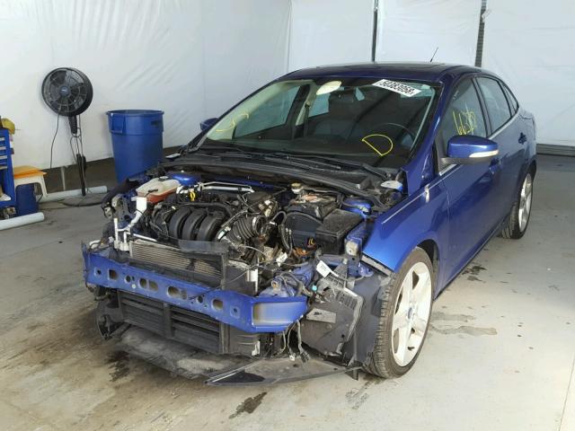 1FADP3J25DL112382 - 2013 FORD FOCUS TITA BLUE photo 2