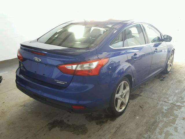 1FADP3J25DL112382 - 2013 FORD FOCUS TITA BLUE photo 4