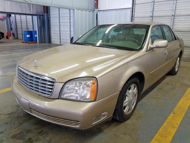 1G6KD54Y15U201144 - 2005 CADILLAC DEVILLE GOLD photo 2