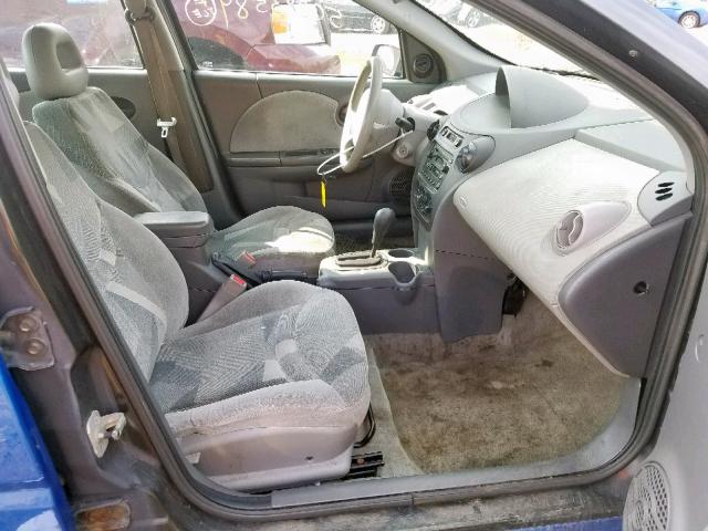1G8AL52F53Z128447 - 2003 SATURN ION LEVEL BLUE photo 5