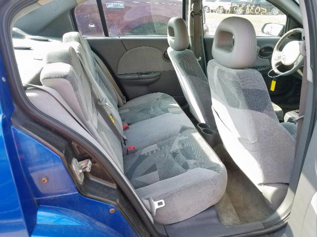 1G8AL52F53Z128447 - 2003 SATURN ION LEVEL BLUE photo 6