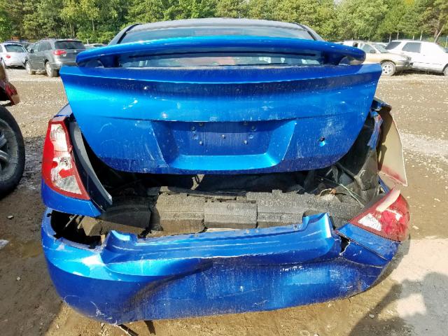 1G8AL52F53Z128447 - 2003 SATURN ION LEVEL BLUE photo 9