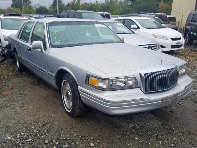 1LNLM81W2TY715625 - 1996 LINCOLN TOWN CAR E GRAY photo 1