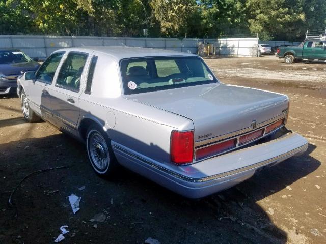 1LNLM81W2TY715625 - 1996 LINCOLN TOWN CAR E GRAY photo 3