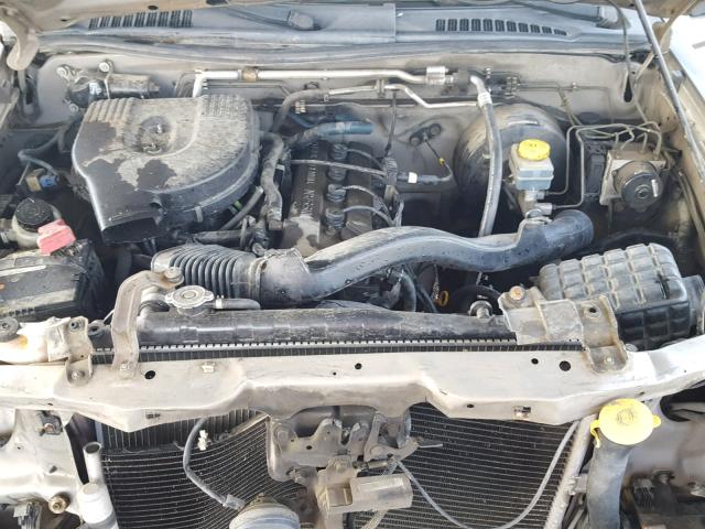 5N1DD28T84C640506 - 2004 NISSAN XTERRA XE GRAY photo 7