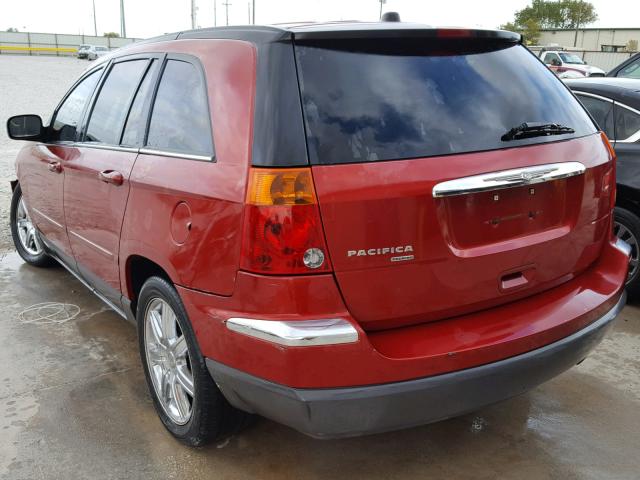 2A4GM68486R735301 - 2006 CHRYSLER PACIFICA T RED photo 3