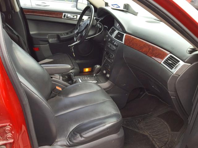 2A4GM68486R735301 - 2006 CHRYSLER PACIFICA T RED photo 5