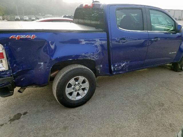 1GCGTBEN1H1320570 - 2017 CHEVROLET COLORADO BLUE photo 9