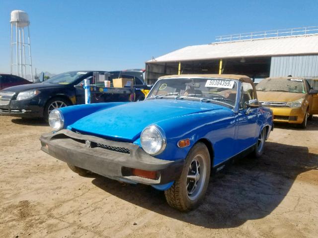 GAN6UG170260G - 1976 MG MIDGET BLUE photo 2