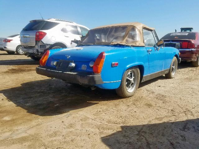 GAN6UG170260G - 1976 MG MIDGET BLUE photo 4