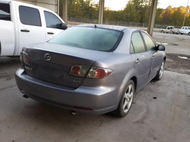 1YVHP80D465M51096 - 2006 MAZDA 6 S GRAY photo 4