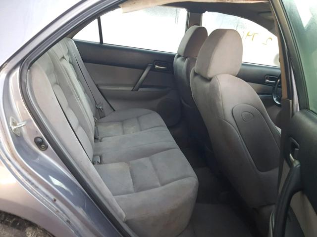 1YVHP80D465M51096 - 2006 MAZDA 6 S GRAY photo 6