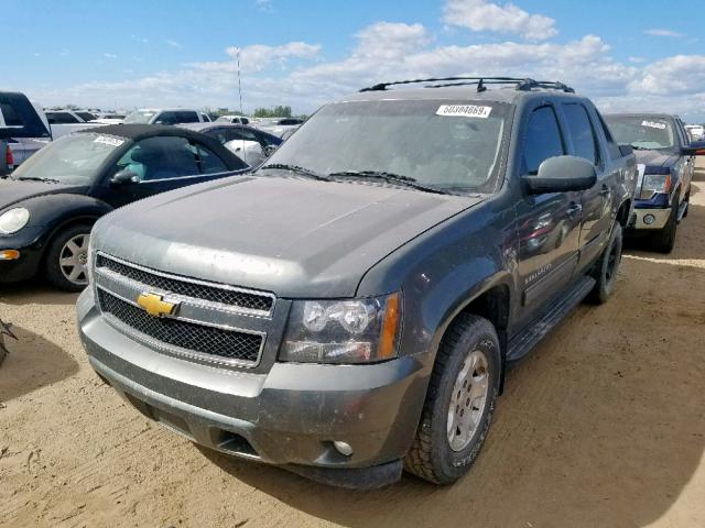 3GNTKFE33BG309514 - 2011 CHEVROLET AVALANCHE GREEN photo 2