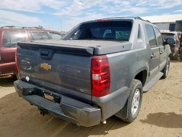 3GNTKFE33BG309514 - 2011 CHEVROLET AVALANCHE GREEN photo 4