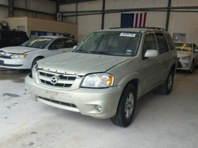 4F2YZ04115KM23239 - 2005 MAZDA TRIBUTE S TAN photo 2