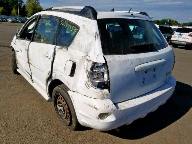 5Y2SL67836Z414439 - 2006 PONTIAC VIBE WHITE photo 3