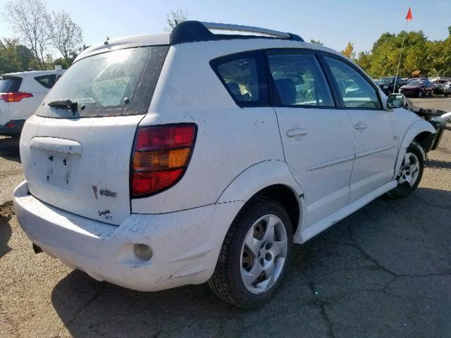 5Y2SL67836Z414439 - 2006 PONTIAC VIBE WHITE photo 4