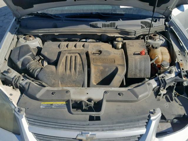 1G1AT58H497183239 - 2009 CHEVROLET COBALT LT GRAY photo 7