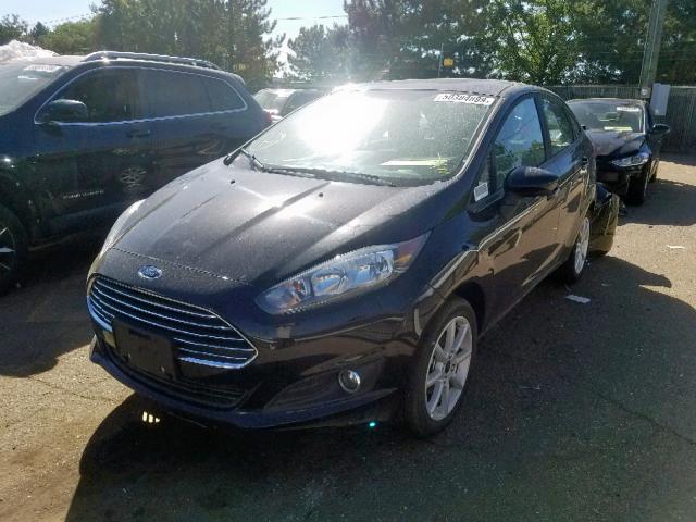 3FADP4BJ3KM148532 - 2019 FORD FIESTA SE BLACK photo 2